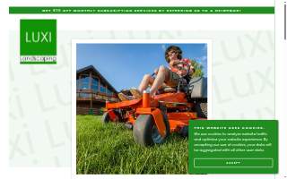 Luxi Landscaping website
