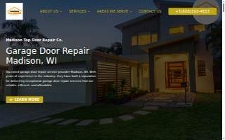 Madison Top Door Repair Co. website