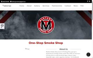 Madtown Smoke Shop website