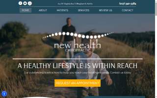New Health Chiropractic & Integrated Healthcare website