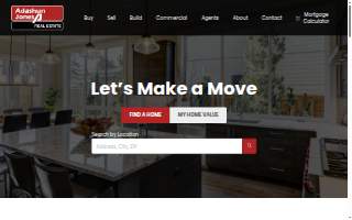 Adashun Jones Real Estate of Fond du Lac website