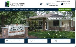 Companion Animal Care website