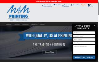 Graphic Center Inc website