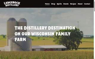 Ledgerock Distillery LLC website