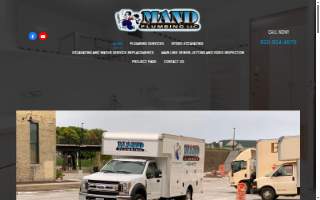 Mand Plumbing LLC website