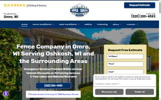 Simple Solution Fencing of Fond du Lac website