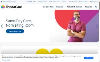 ThedaCare Cardiovascular Care-Fond du Lac website