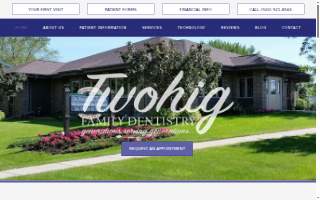 Twohig Family Dentistry website