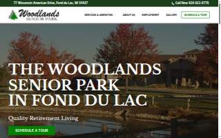 Woodlands Senior Park website