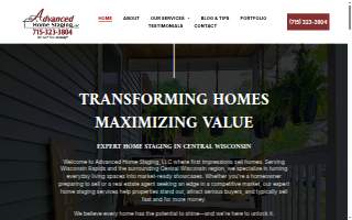 Advanced Home Staging, LLC of Fort Atkinson website