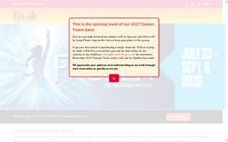 Fireside Dinner Theatre website