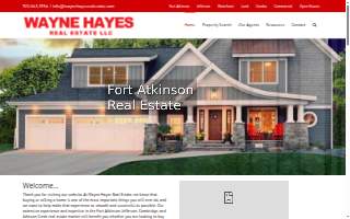 Wayne Hayes Real Estate website