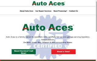 Auto Aces of Appleton website