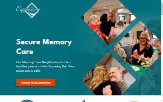 CopperStone Assisted Living & Memory Care website