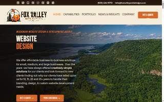 Fox Valley Web Design LLC website