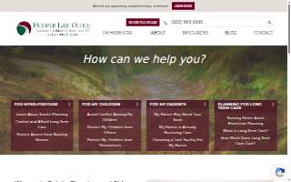 Hooper Law Office of Fox Crossing website