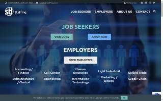 STL Staffing of Fox Crossing website