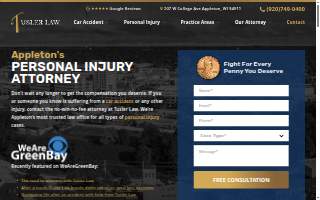 Tusler Law of Fox Crossing website
