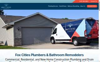 Watters Plumbing website