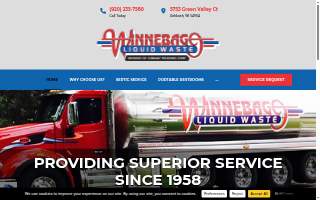 Winnebago Liquid Waste website