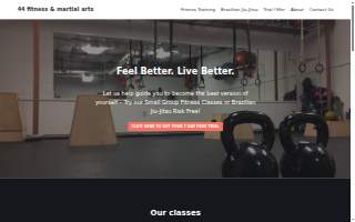 44 fitness and martial arts website