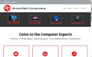 Brookfield Computers website