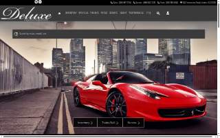 Deluxe Auto Spa website