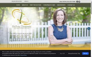 McAvoy Chiropractic, LLC website