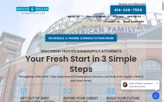 Miller & Miller Law, LLC of Franklin website