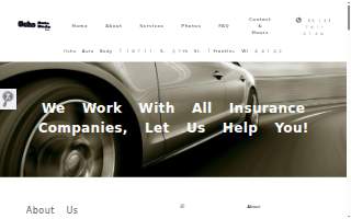 Ochs Auto Body website