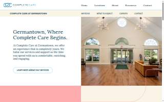 Complete Care at Germantown website