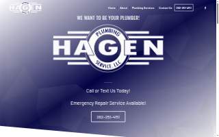 Hagen Plumbing Service LLC website