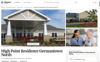 High Point Residence Germantown North Assisted Living In Wisconsin website