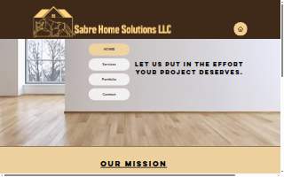 Sabre Home Solutions LLC website