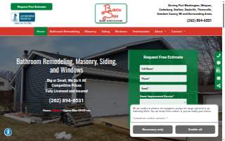 Birch Side Home Improvements Llc. website