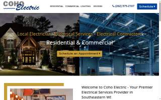Coho Electric LLC website