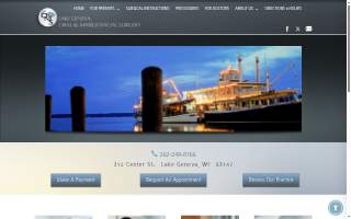 Lake Geneva Oral Surgery Ltd website