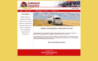 Lawndale Logistics of Grafton website
