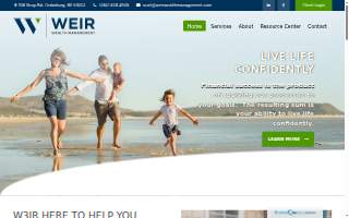 Weir Wealth Management of Grafton website
