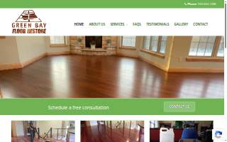 Green Bay Hardwood Floor Refinishing website