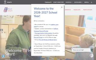 Head Start Learning Center website