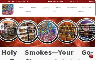 Holy Smokes Green Bay website