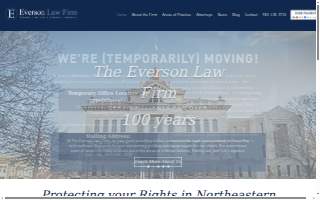 The Everson Law Firm of Green Bay website