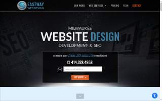 Eastway Web Design website