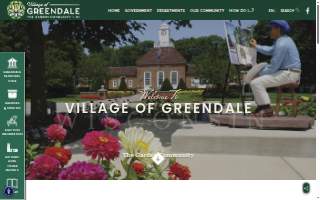 Greendale Village Vet website
