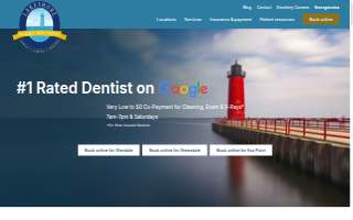 Lakeshore Family Dentistry website