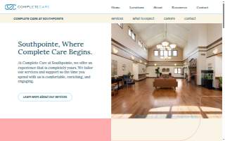 Complete Care at Southpointe website