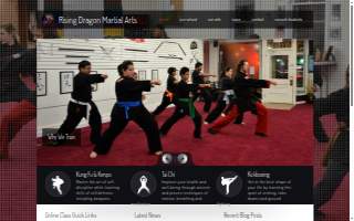 Rising Dragon Martial Arts of Greenfield website