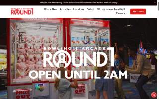 Round1 Bowling & Arcade Southridge Collection website