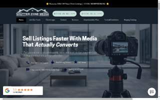 Shutter Zone Media website